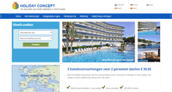 Desktop Screenshot of holidayconcept.com
