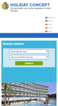 Mobile Screenshot of holidayconcept.com